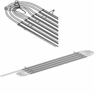 Uponor Thermatop S Panou Radiant Prefabricat 4000x370 mm