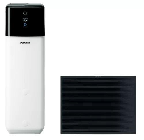 Pompa de caldura Daikin Altherma 3 H MT ECH2O 8kW bivalenta pentru incalzire si apa calda menajera ETSHB12P50E-EPRA08EV3
