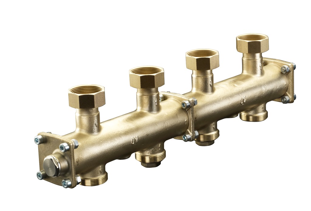 Oventrop Distribuitor Modular Alama pentru Regumat DN25 2 Circuite - imagine 3