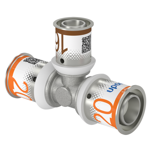Uponor TEU redus alamă 20-16-20 sertizare - imagine 3