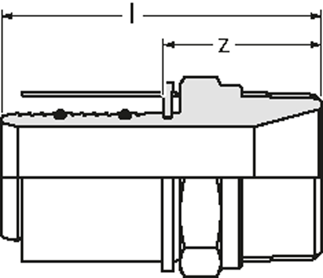 Conector alamă Uponor 50-6/4