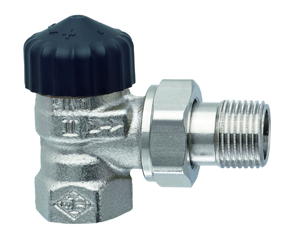 HEIMEIER Robinet radiator Termo Coltăr cu reținere hidraulică redusă 5/4