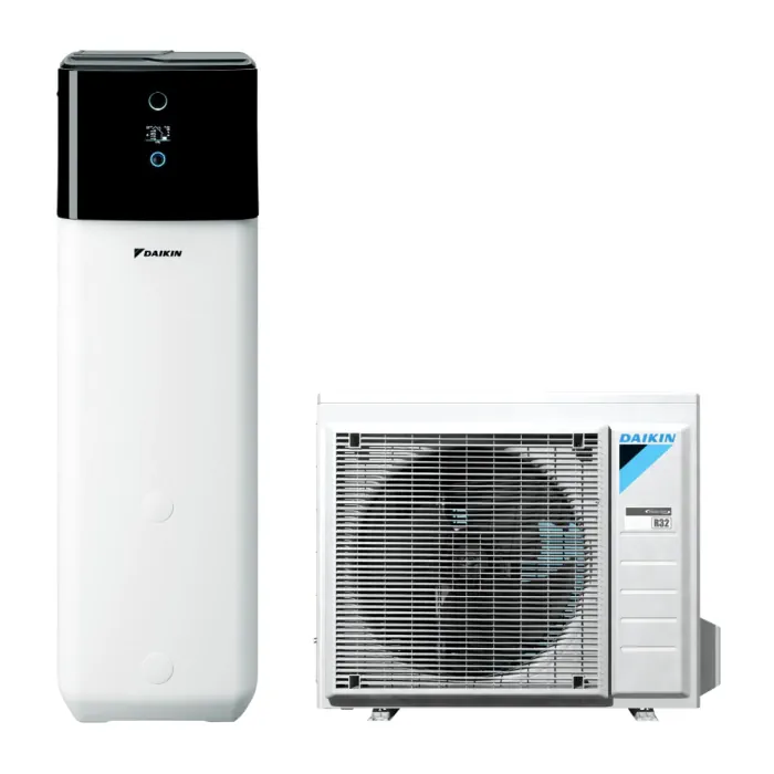 Pompa de caldura Daikin Altherma 3 R ECH2O 6kW pentru incalzire si apa calda menajera, rezervor 470L EHSH08P50E-ERGA06EVH
