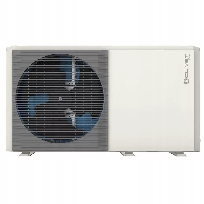 Pompa de caldura aer-apa 6.4kW 230V R32 Clivet EDGE EVO EXC 3.1 + 3kW