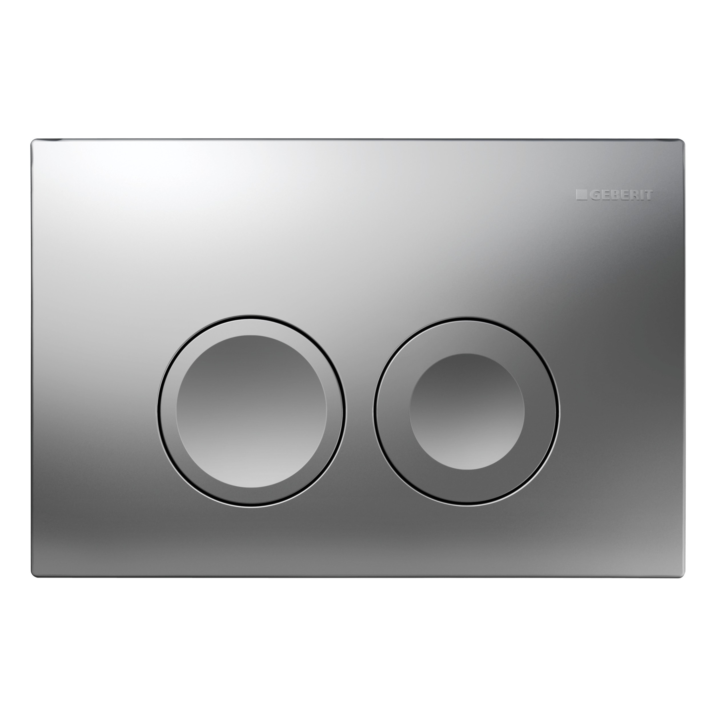 GEBERIT Placă Activă WC Delta25 Dual Flush, cromat mat