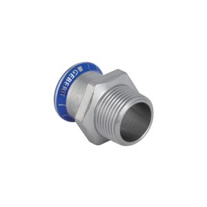 Adaptor Geberit Mapress Oțel-Inox 15-1/2