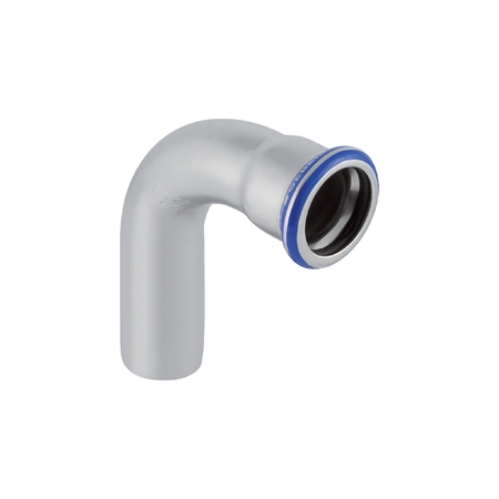 GEBERIT MAPRESS Oțel-Inox Cot cu capăt drept 35/90 INT-EXT - imagine 3