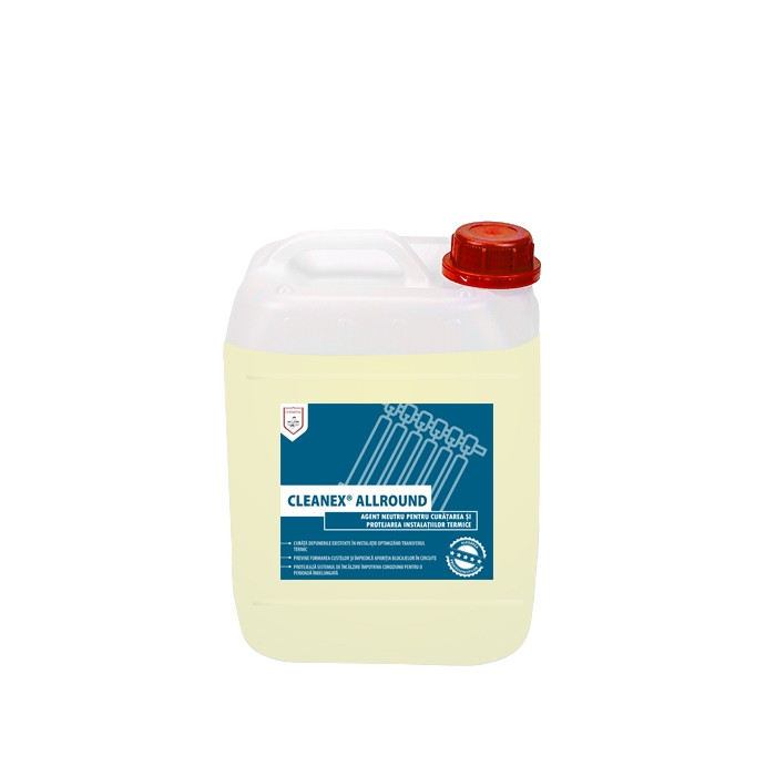 Cleanex AllRound - Agent neutru pentru curatarea si protejarea instalatiilor termice, 5kg - 4.8L/canistra - imagine 2