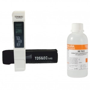 TDS-EC-metru - determinarea conductivitatii electrice si sarurilor dizolvate din apa