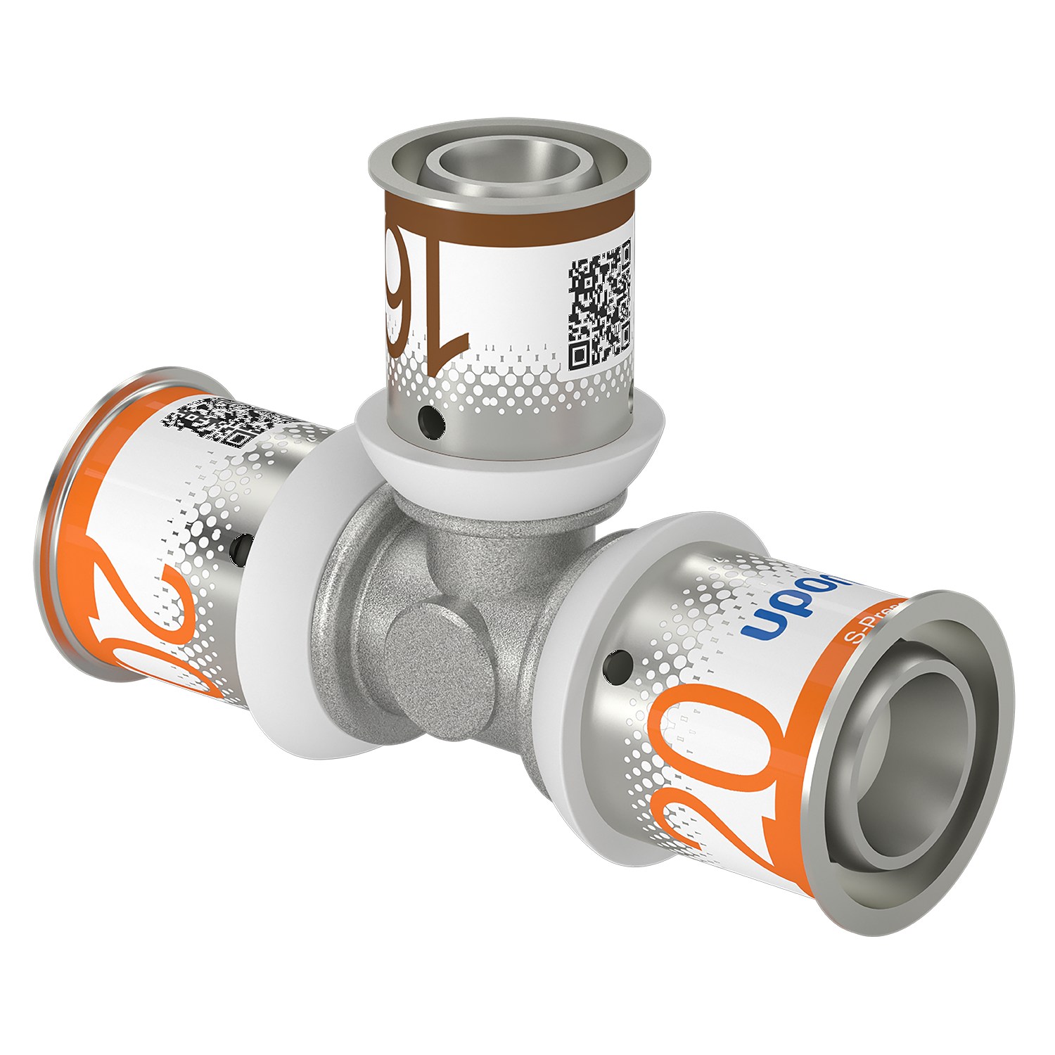Uponor TEU redus alamă 20-16-20 sertizare - imagine 4