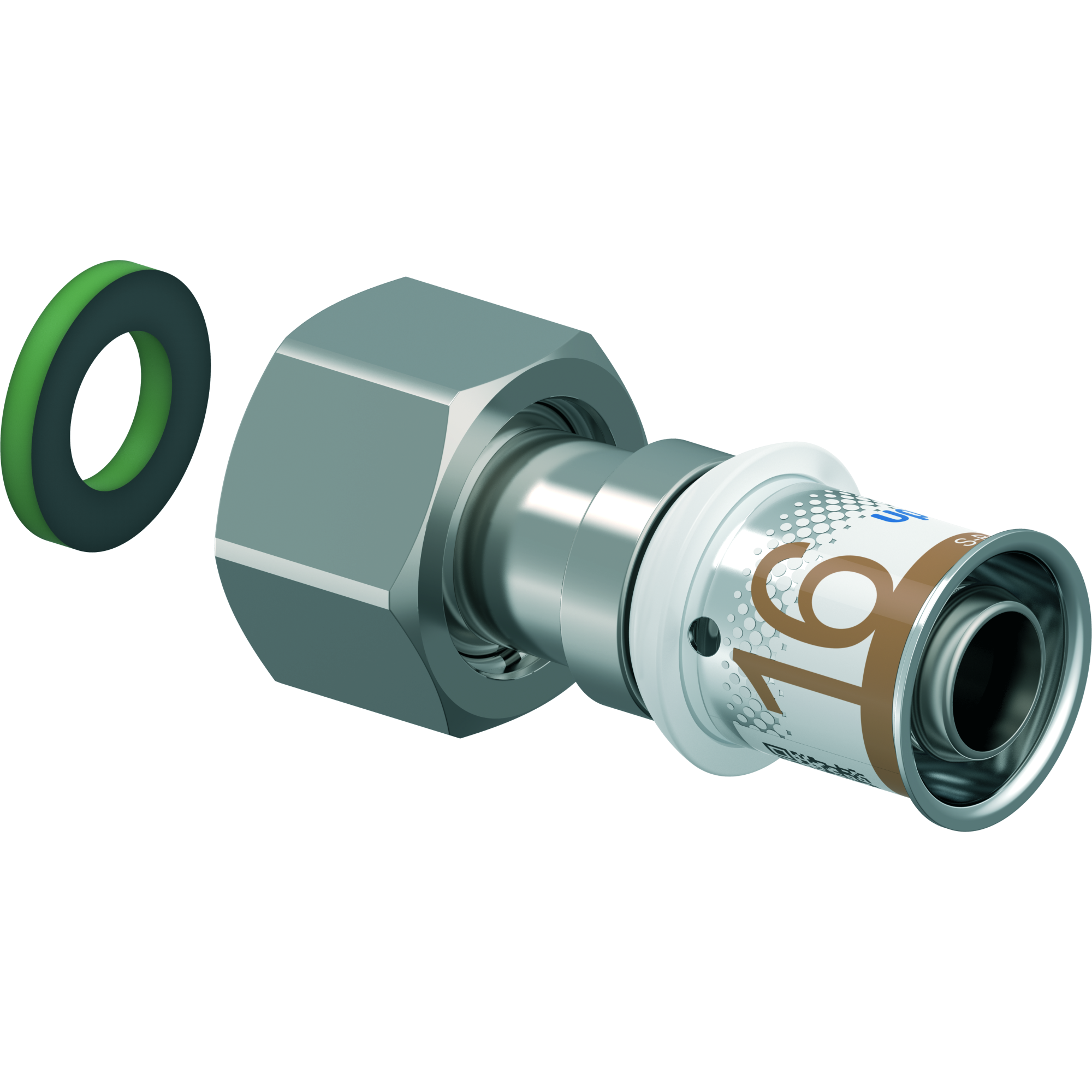 Uponor Olandeză Alama 16-1/2 - imagine 2