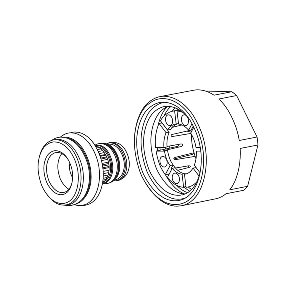 REHAU RAUTITAN RACORD DISTRIBUITOR 16X2,2 - 3/4 - imagine 2