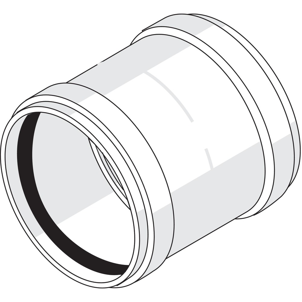 REHAU RAUPIANO LIGHT Mufă PP 125 - imagine 2