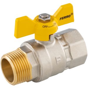 FERRO ROBINET GAZ CU PRESETUPA 1/2