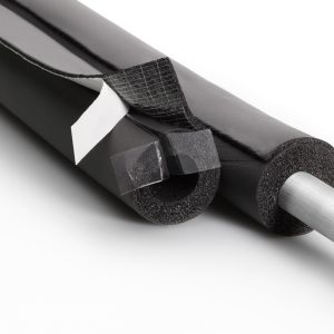IZOLATIE NEAGRA CU ADEZIV SI BANDA CAUCIUC INSUL TUBE XT/LT 35X9 - 2M