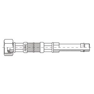 FERRO RACORD BATERIE INOX LUNG 3/8