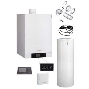 VIESSMANN PACHET VITODENS 200-W 49KW CU BOILER 1 SERPENTINA 300L